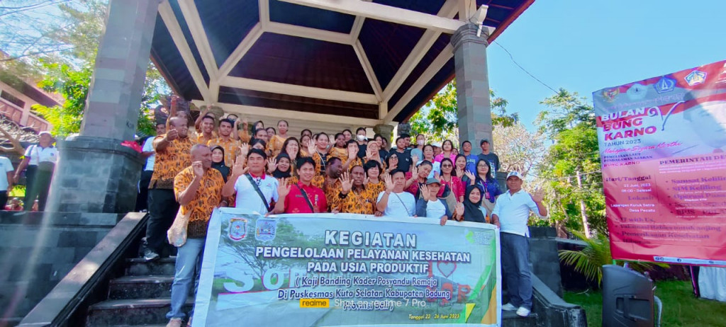 KAJI BANDING KOTA SORONG PAPUA KE UPTD PUSKESMAS KUTA SELATAN
